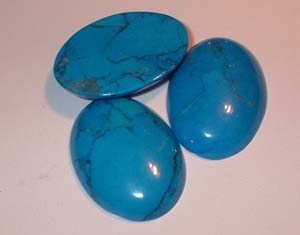 Howlite, Dyed Turquoise Color